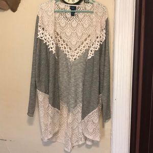 A size 3x cardigan from Rue 21 plus.